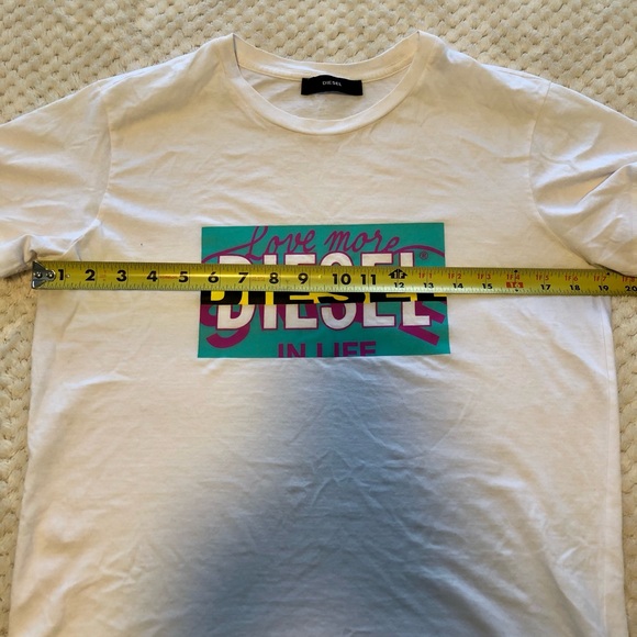 Vintage Diesel Classic White Tee - Picture 3 of 4